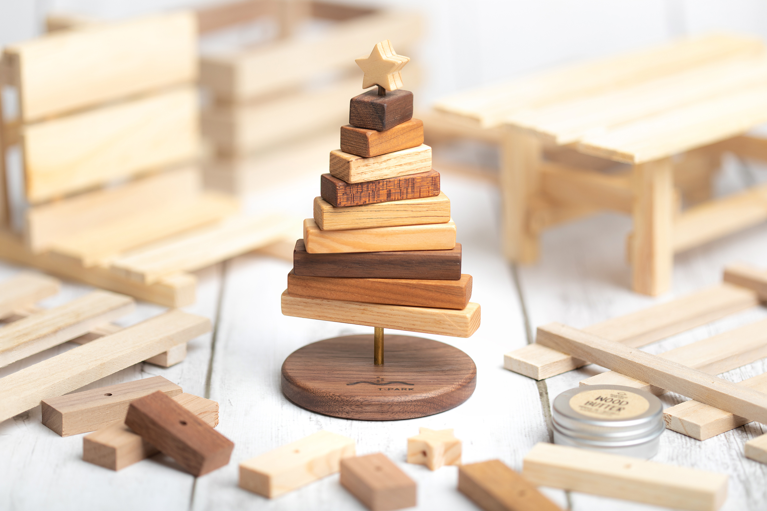 Upcycled Wooden Christmas Tree Workshop (Online Event)